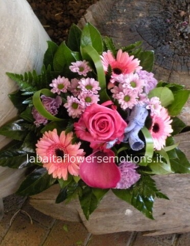 BOUQUET ROSA E LILLA